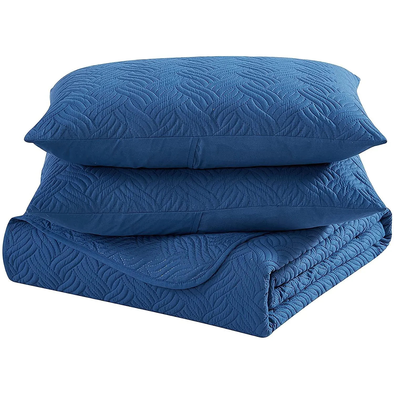 3-Piece Set: Embossed Quilted Comforter Set
