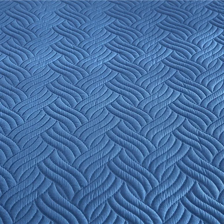 3-Piece Set: Embossed Quilted Comforter Set