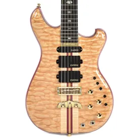 Alembic Further 5A Quilted Maple Top Flame Maple Back Purpleheart Core w/Hardshell Case (S#F14622)