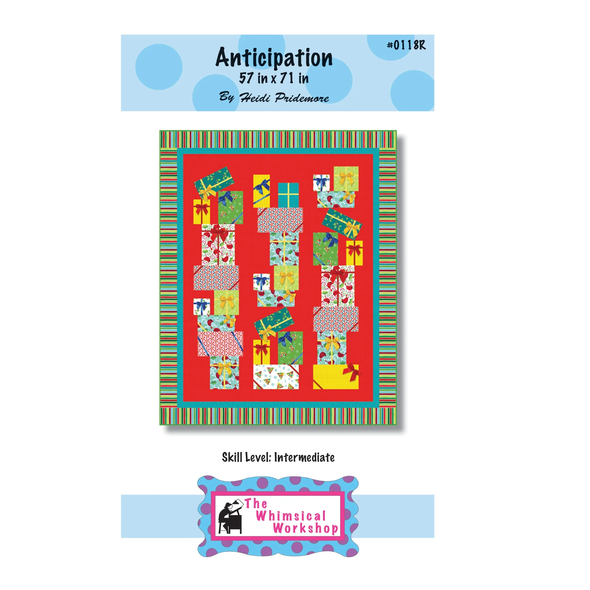 Anticipation Quilt Pattern TWW-0118R - Paper Pattern