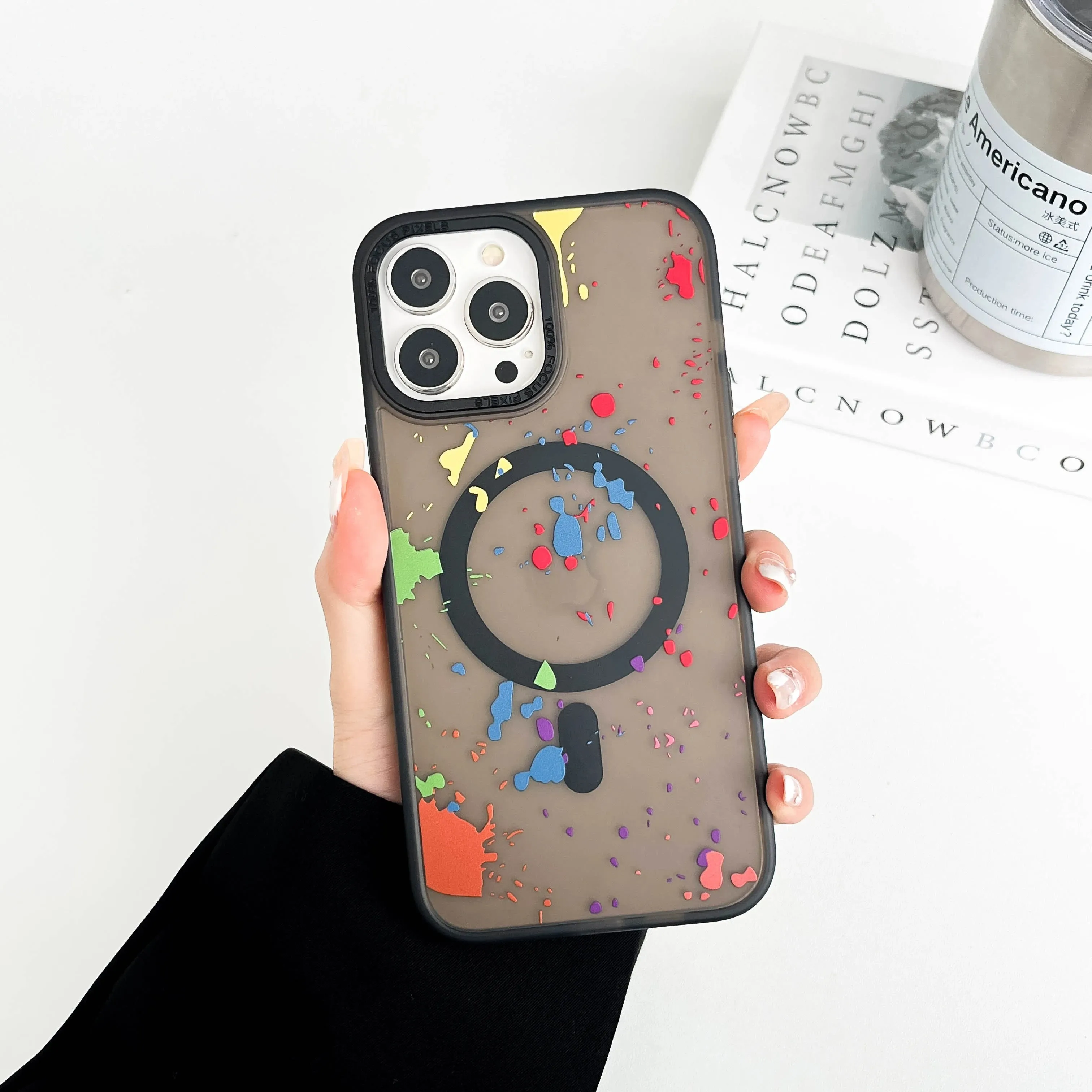 Art Watercolor Graffiti Magnetic Case