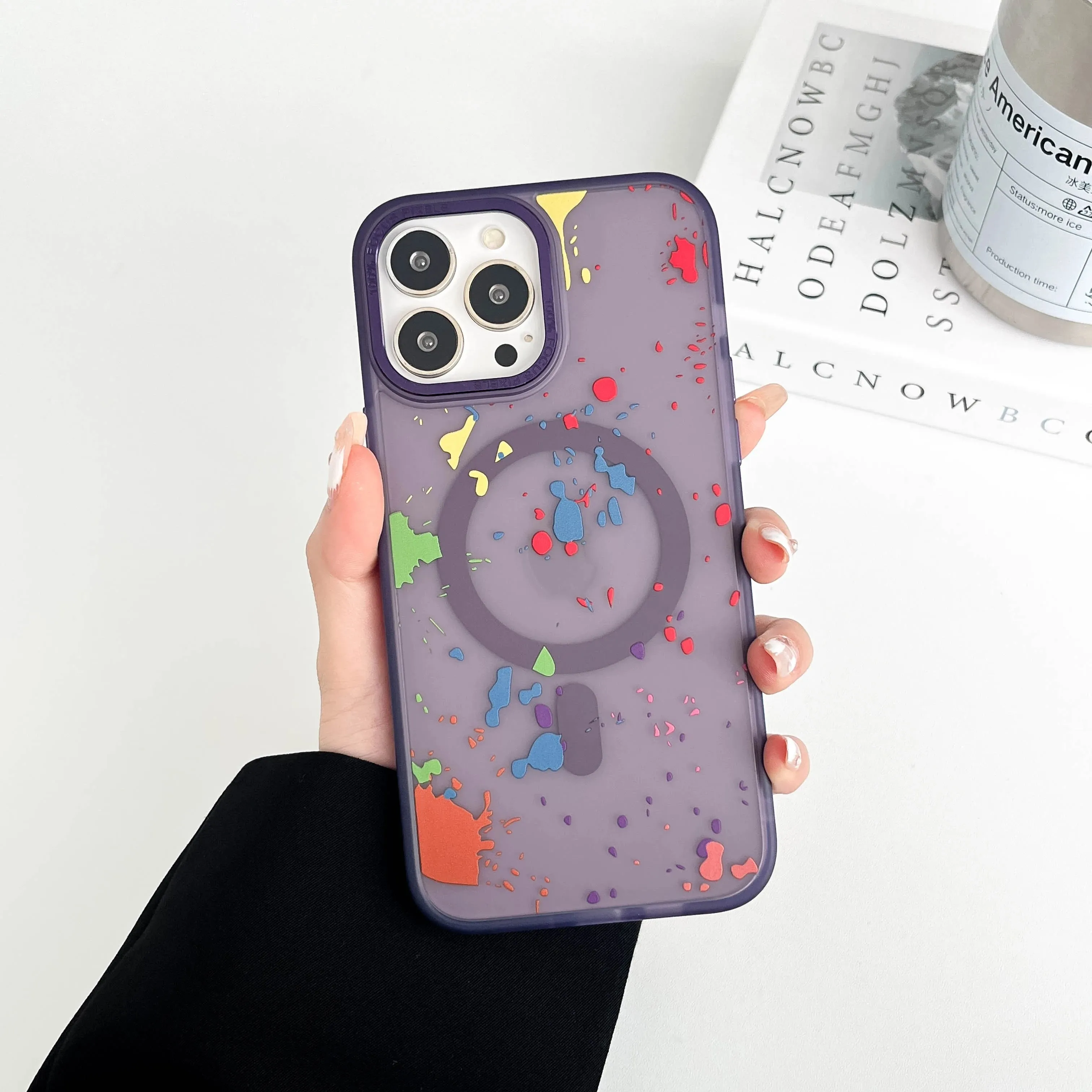 Art Watercolor Graffiti Magnetic Case
