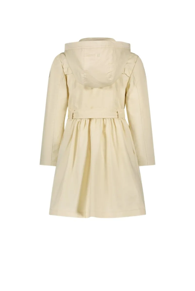 BELSA fancy trenchoat Ivory