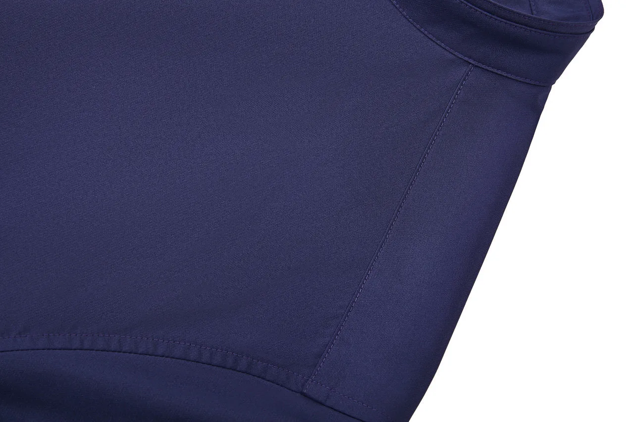 Dry Wicking Stand Collar Casual Shirt in Smart Fit Short Sleeve