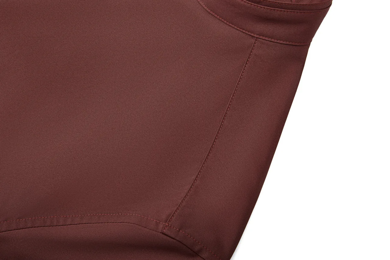 Dry Wicking Stand Collar Casual Shirt in Smart Fit Short Sleeve