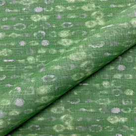 Emerald Modern Abstract 100% Cotton Upholstery Fabric 54"