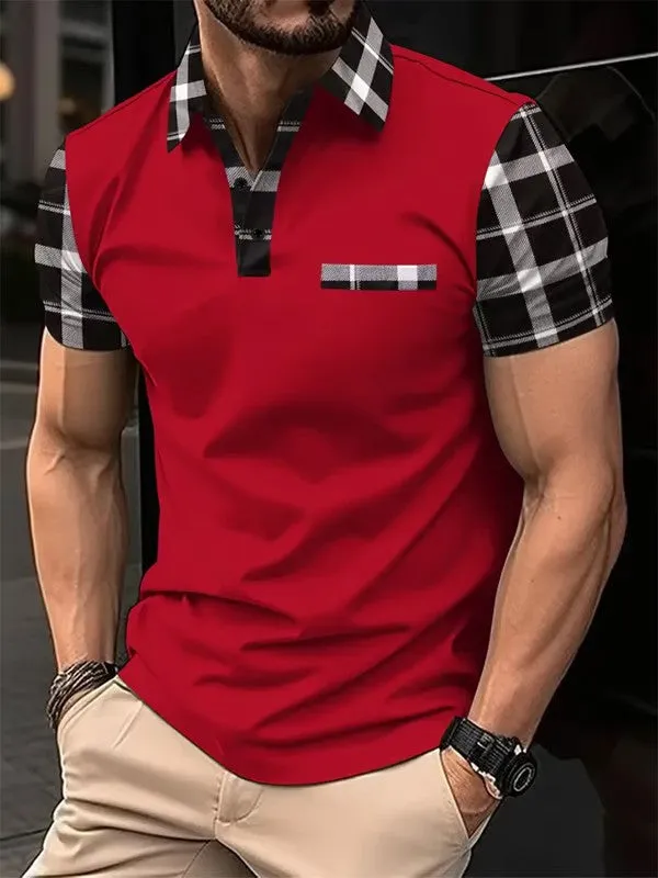 Fashionable And Versatile Business Casual Polo Shirt
