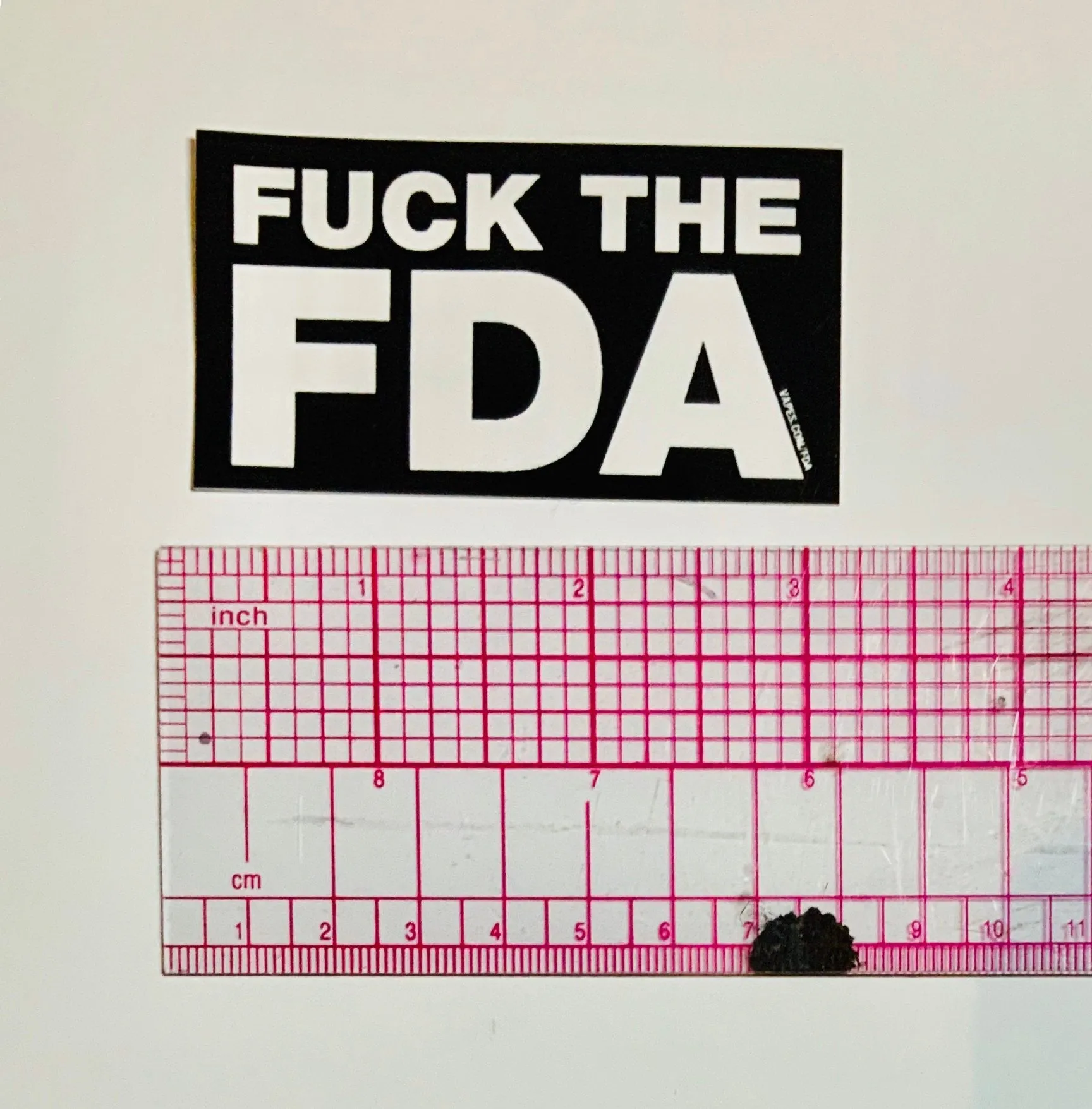 FUCK The FDA Sticker Design