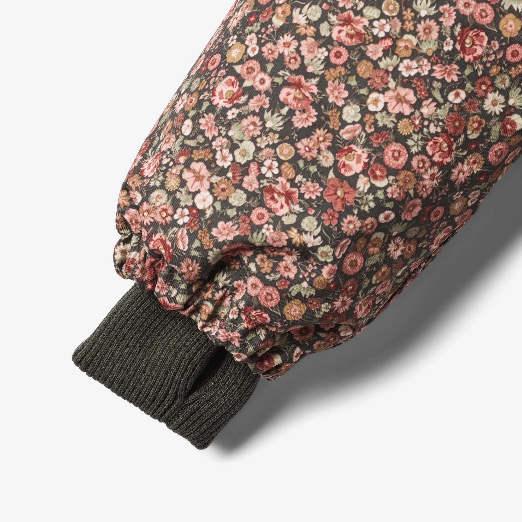 Jacket Tove Tech - raven wild flowers