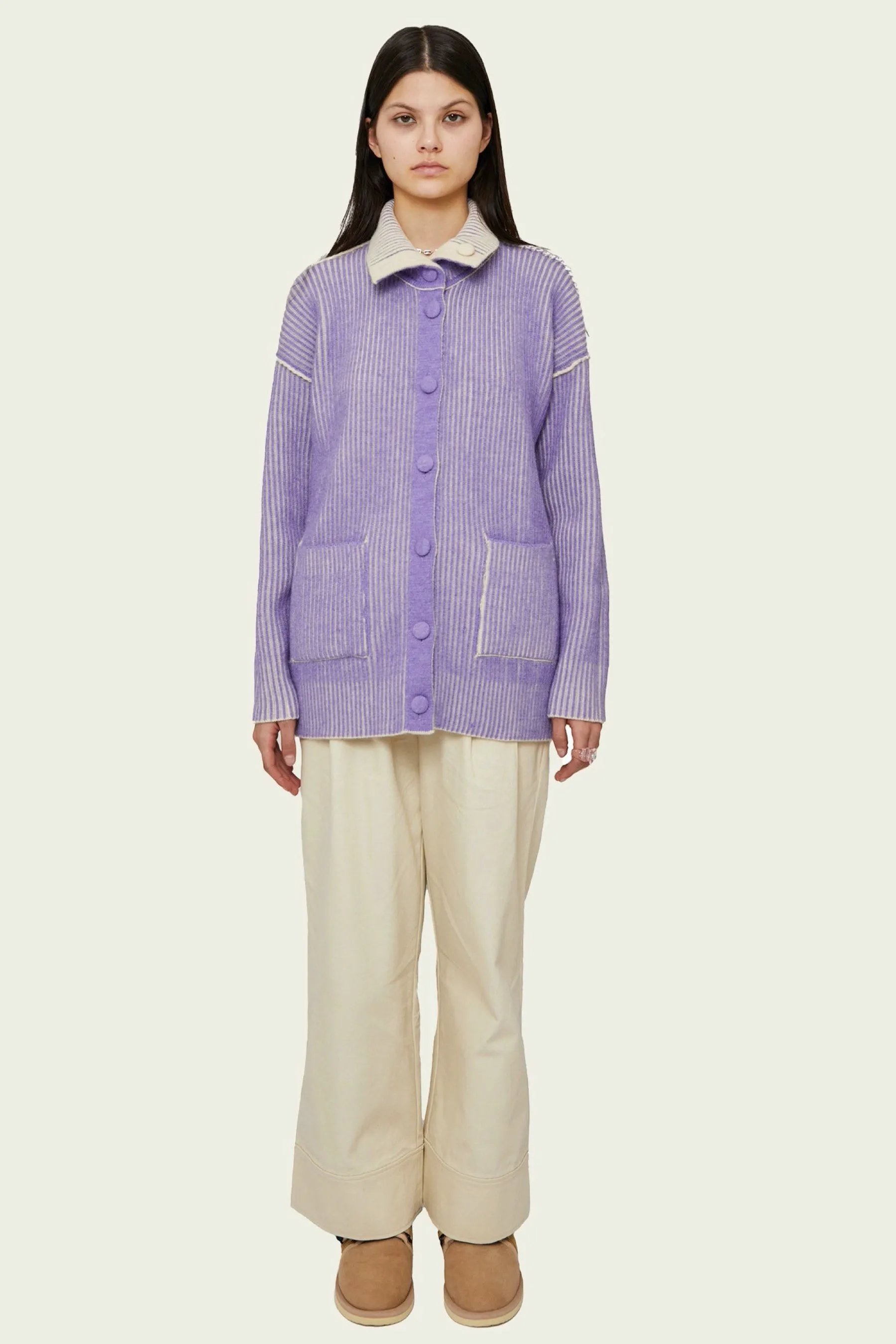 Orchid Nan Knit Jacket