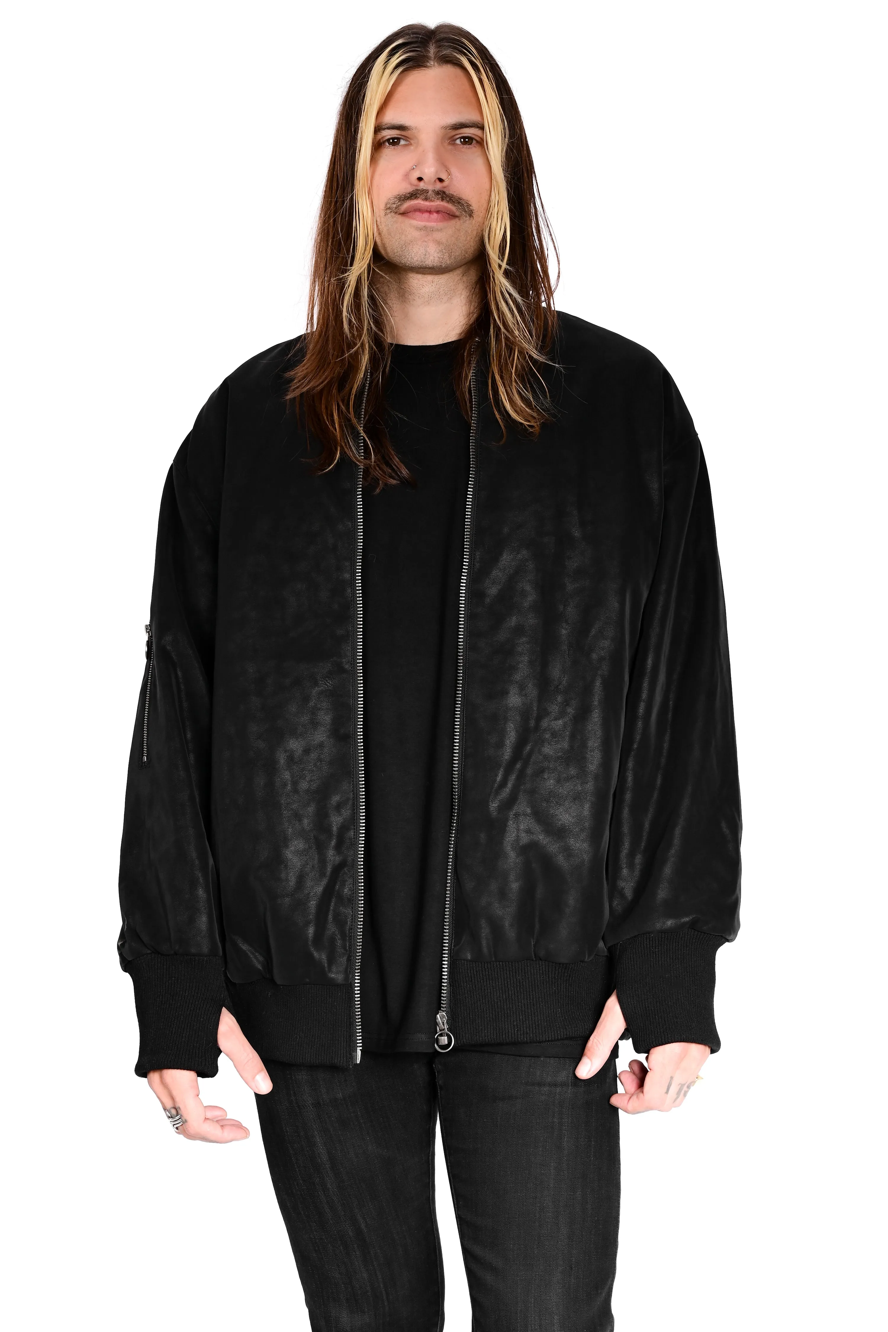 Oversized Unisex Bomber Jacket