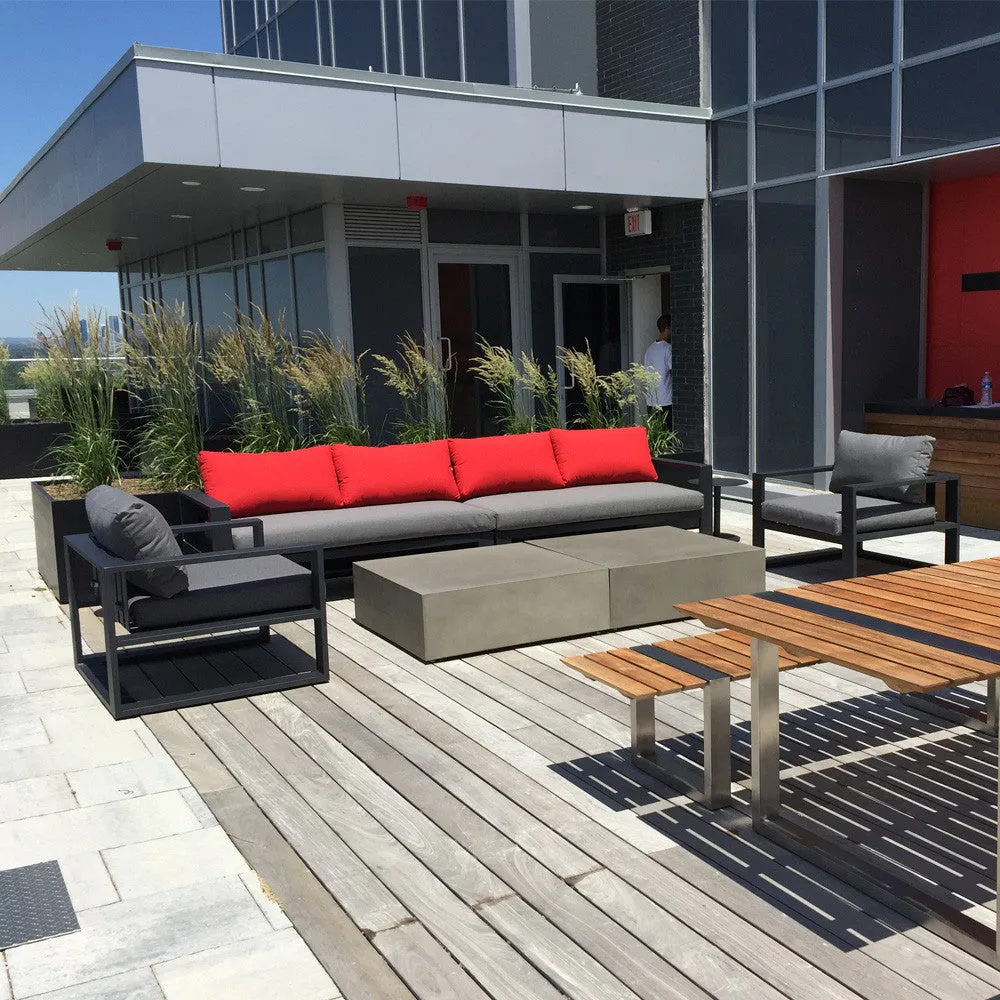 Quantum Loveseat with 2 Armrests