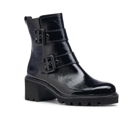 Westbrook Boot Black Crinkled Patent
